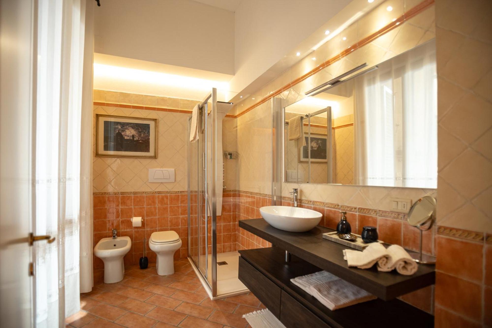 Indipendent Studio Apartment With Terrace - Parking Firenze Eksteriør bilde
